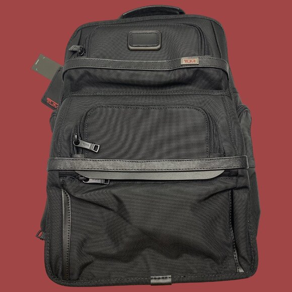 TUMI Alpha 3 Backpack | Ballistic Nylon Large Capacity | Business & Travel - Picture 1 of 6